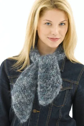 Bias Knit Scarf Pattern (Knit)