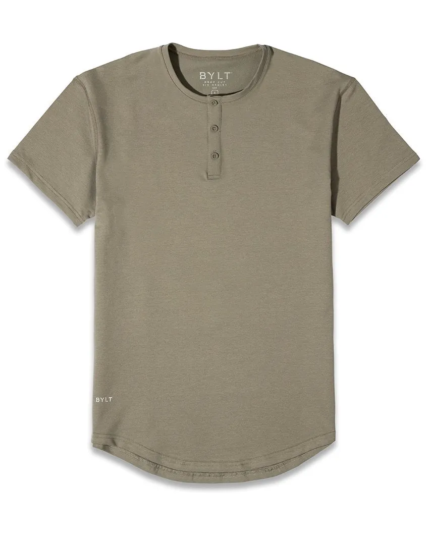Henley Drop-Cut: LUX <!-- Size XXL -->