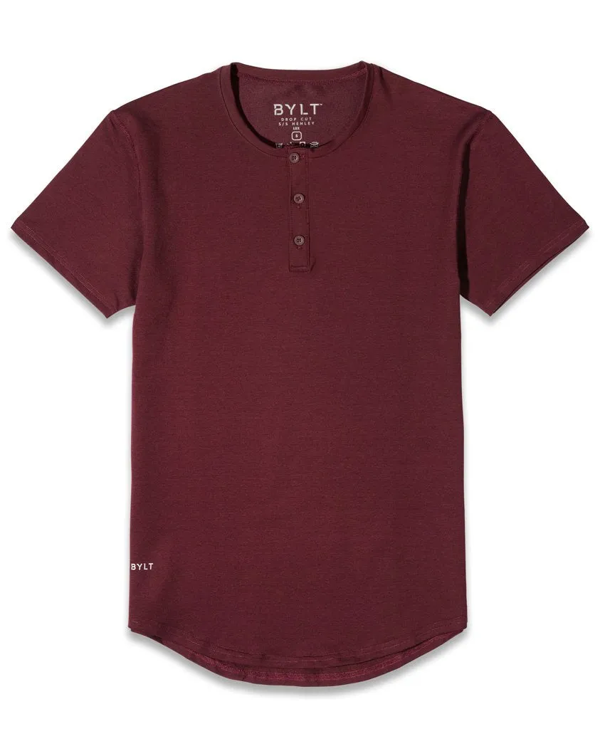 Henley Drop-Cut: LUX <!-- Size XXL -->