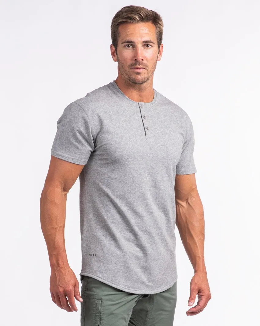 Henley Drop-Cut: LUX <!-- Size XXL -->