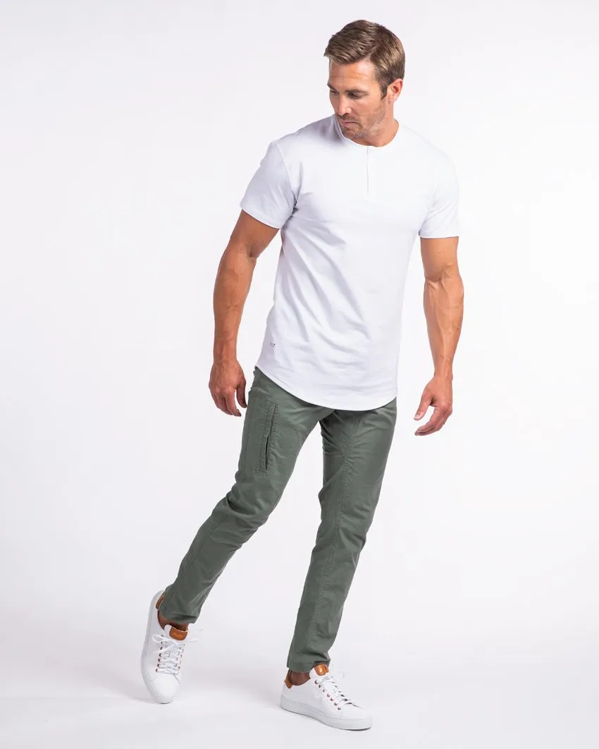 Henley Drop-Cut: LUX <!-- Size XXL -->