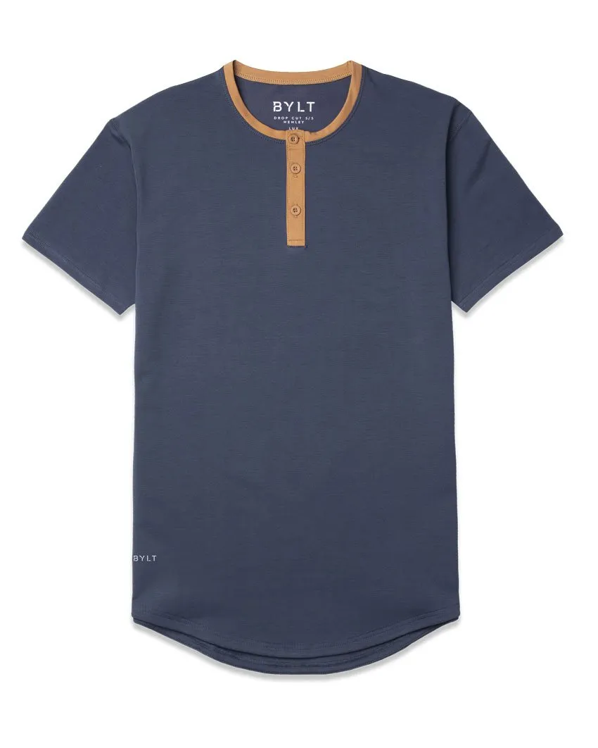 Henley Drop-Cut: LUX <!-- Size XXL -->