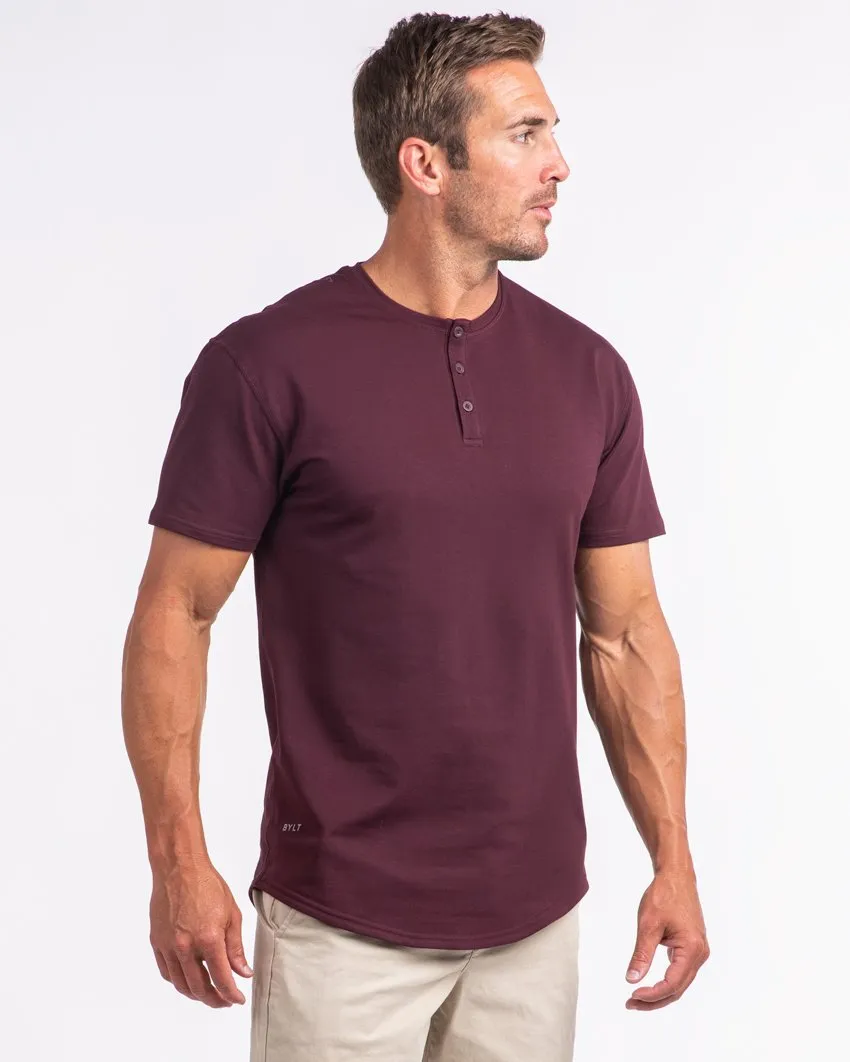 Henley Drop-Cut: LUX <!-- Size XXL -->
