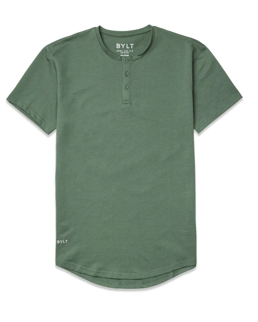 Henley Drop-Cut: LUX <!-- Size XXL -->