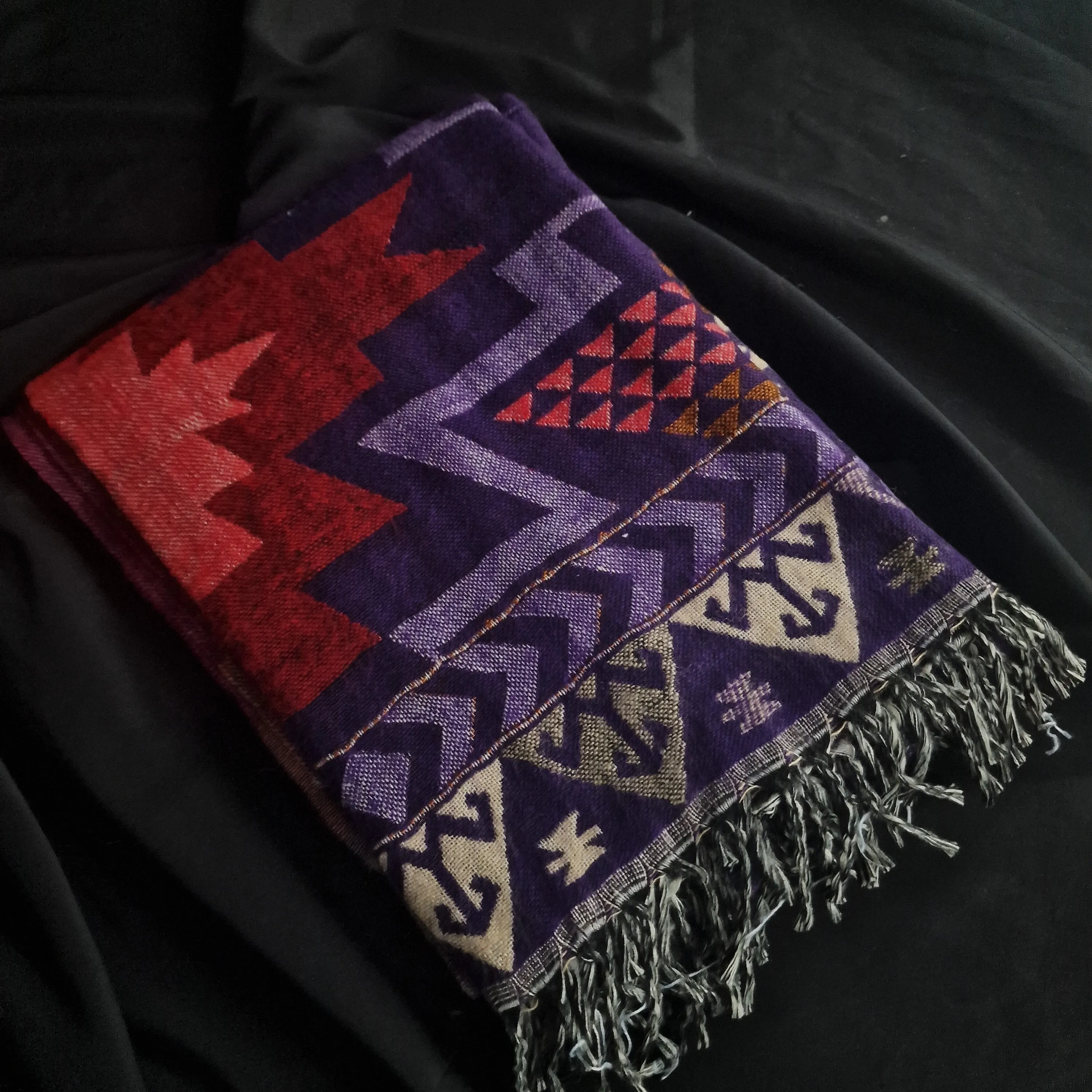 Himalayan Yoga Winter Meditation Shawl/Bed throw