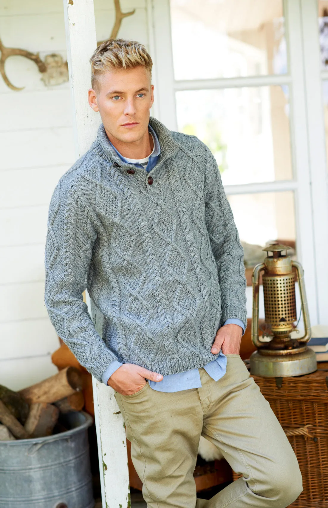 King Cole Aran Book 1 - Knitting Patterns for all the Family