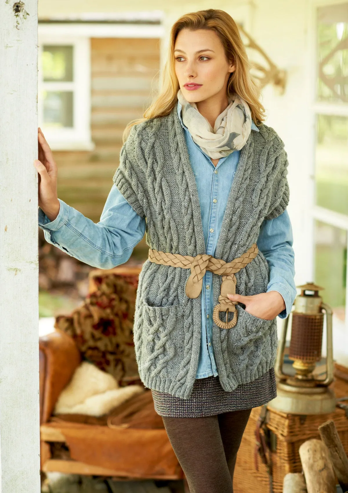 King Cole Aran Book 1 - Knitting Patterns for all the Family