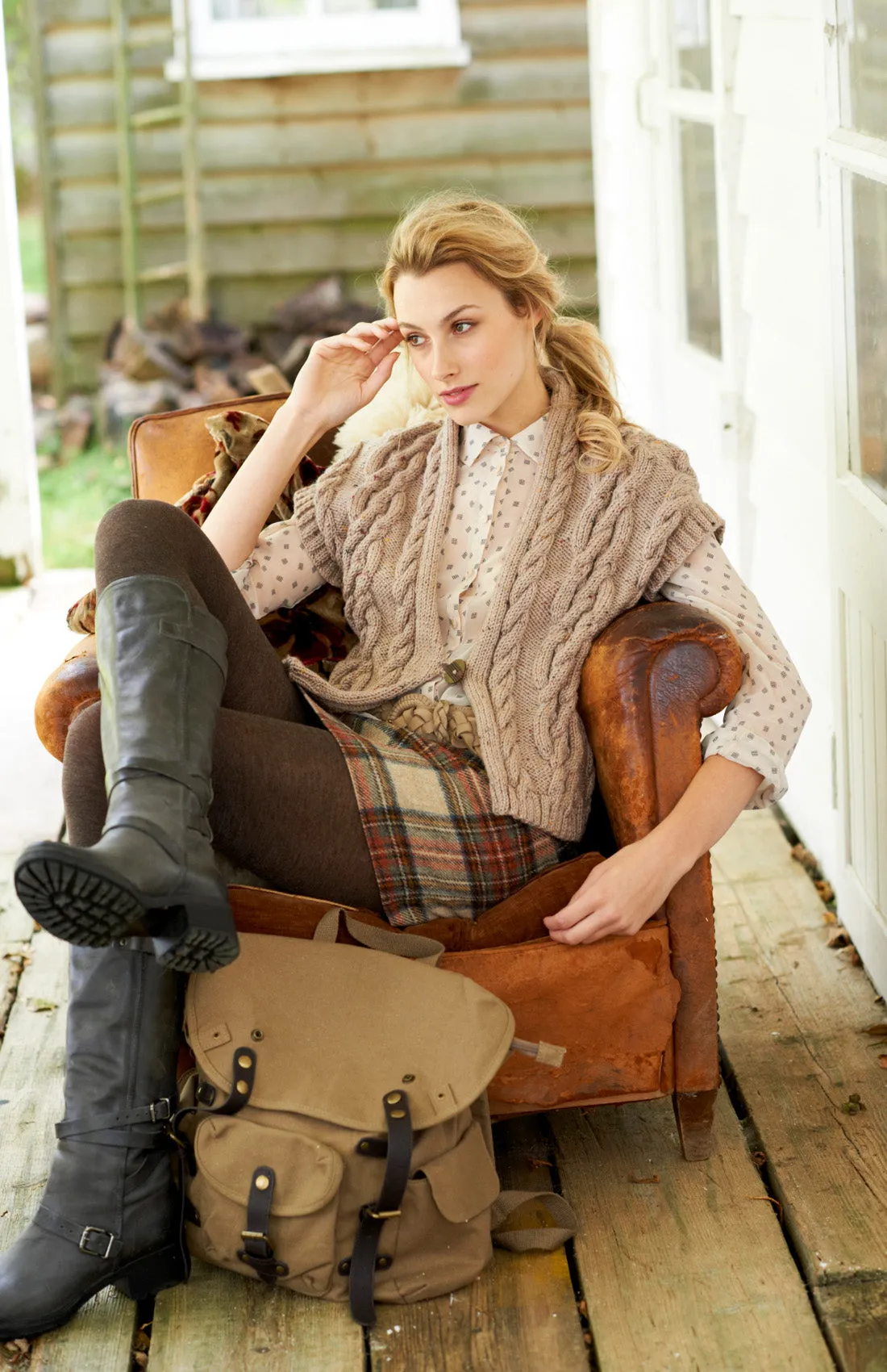 King Cole Aran Book 1 - Knitting Patterns for all the Family