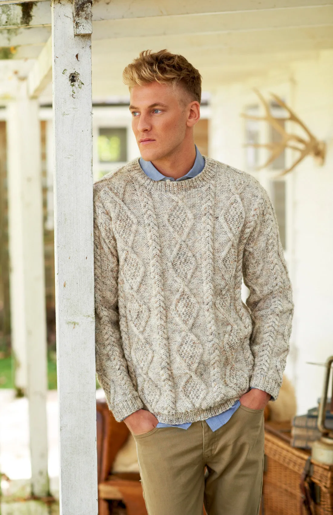 King Cole Aran Book 1 - Knitting Patterns for all the Family