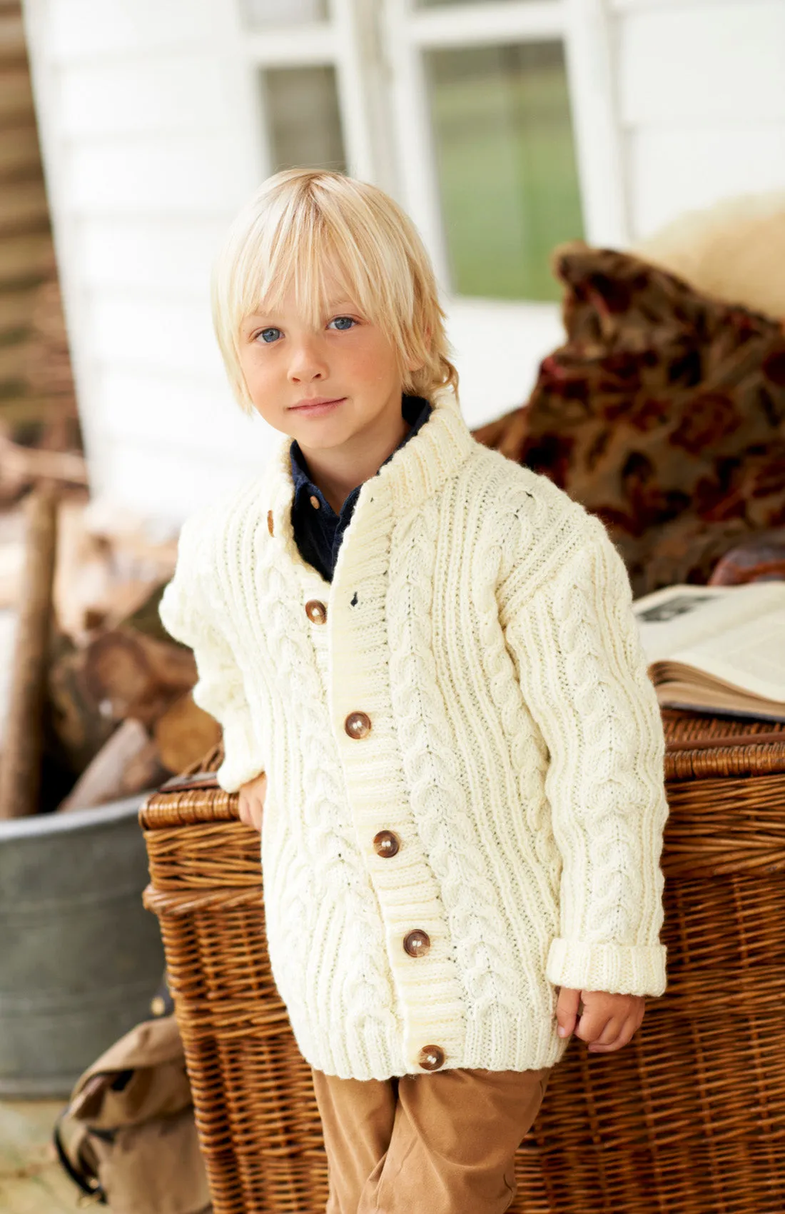 King Cole Aran Book 1 - Knitting Patterns for all the Family